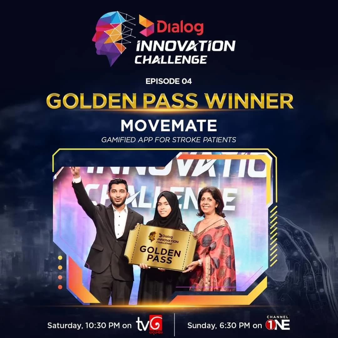 Dialog Innovation Challenge, 2024: Golden Pass winner. Original event photograph.