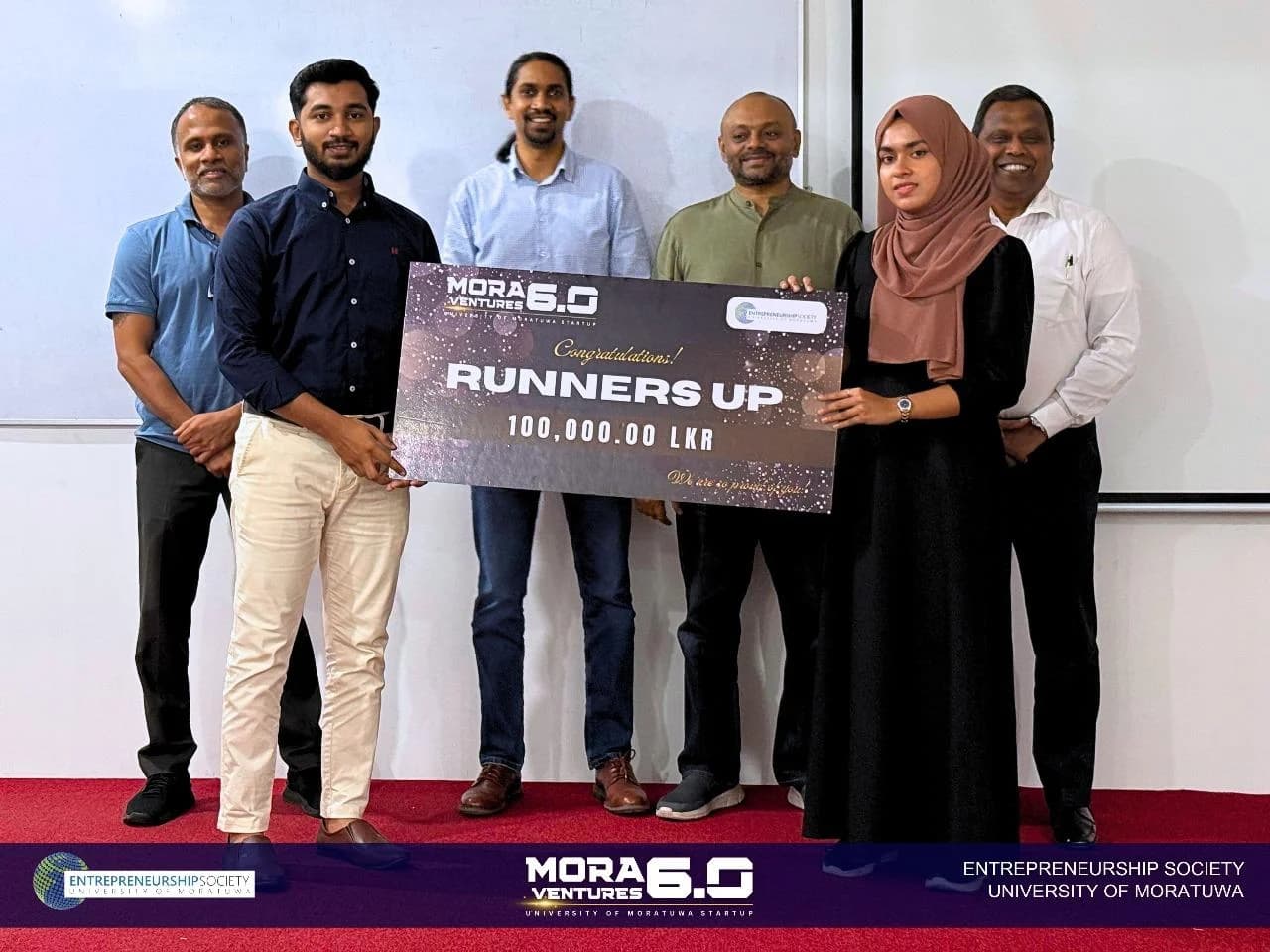 Mora Ventures 6.0, 2025: Runner-up. Original event photograph.